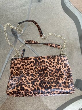 Enzo Angiolini Leopard Crossbody Bag